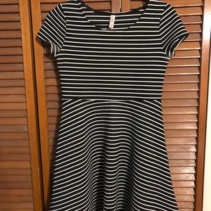 Short dress above the knee